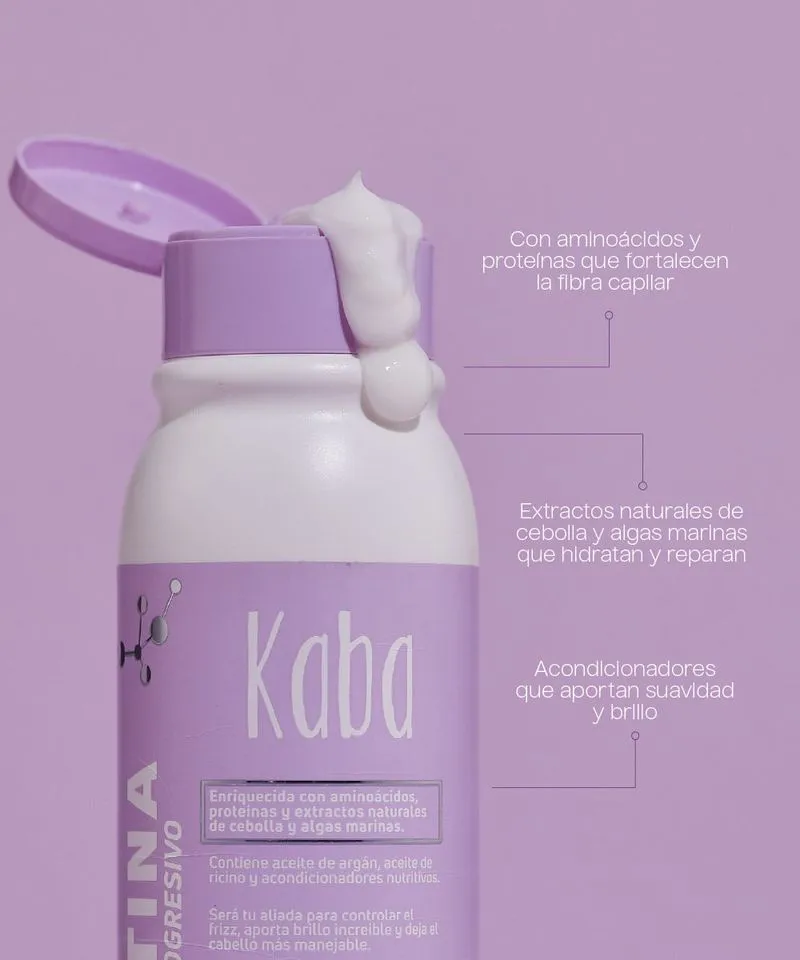 Keratina Alisador Progresivo Kaba 500 mL - Imagen 5